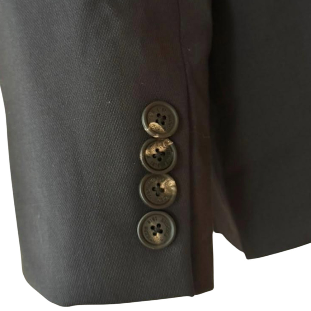 Brooks Brothers Two-Button Single Breasted Classic Tailored Black Blazer Suit 12 - Picture 8 of 12